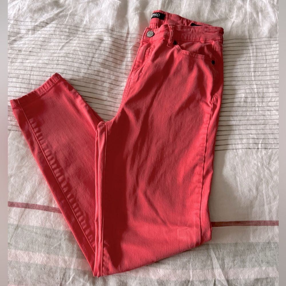 Brushed stretch pants